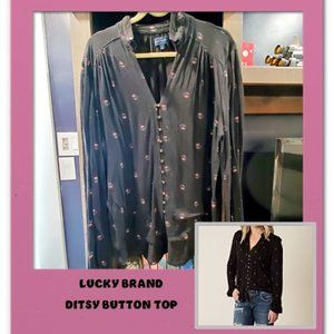 Lucky Brand Long Sleeve Blouse